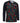 A photo of the Tropical DH Long Sleeve jersey, showing a red and green pattern of monstera and palm leaves, lobster claw and bird of paradise flowers of the torso. The DHaRCO logo is printed across the collar.